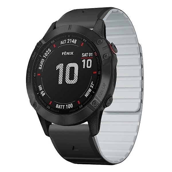 Silikonarmbånd for Garmin Fenix 6 / Fenix 6 Pro