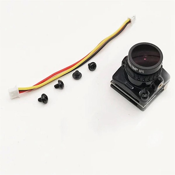 XJ-Cmos 1/1.8 1800tvl Mini Fpv Kamera 2.1mm Objektiv Ström 5v-40v Pal/ntsc Med Osd Intern Justerbar Fo