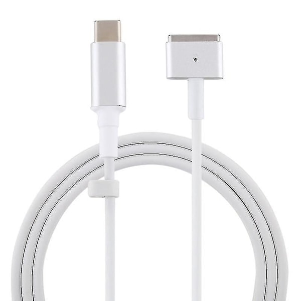 45w/65w/85w/100w 5-pinners Magsafe 2 (T-formet) til USB-C/Type-C PD Ladekabel