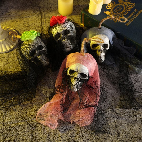 Halloween Dekor Spøkelser Hodeskalle Spøkelseshus Bar KTV Skrekk B ONESIZE B B ONESIZE