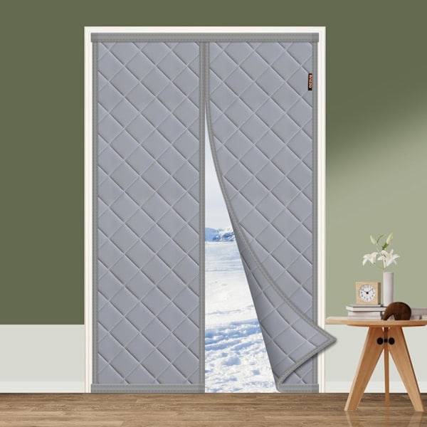 Thermal Insulated Door Curtain 100 x 210 cm, Anti Cold, Waterproof
