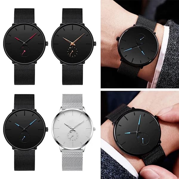 Trendy Enkel Kvarts Armbåndsur 2 2