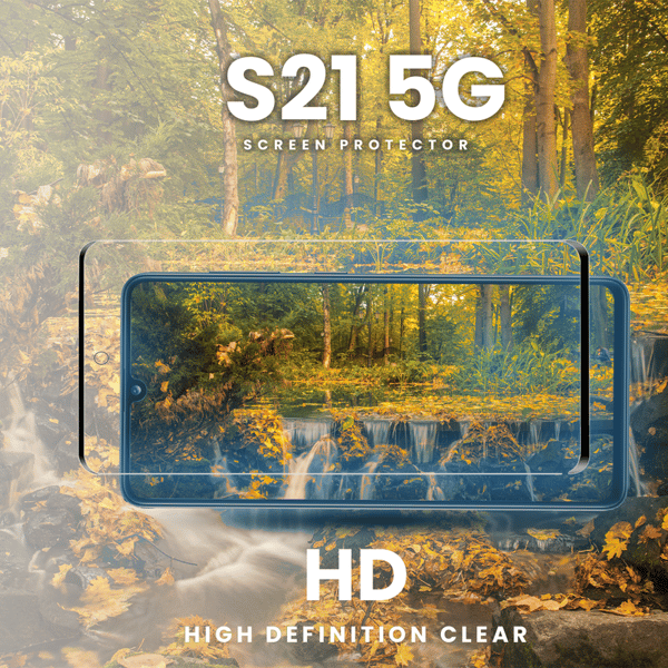 Samsung Galaxy S21 5G - Tempered Glass 9H - Super Quality 3D