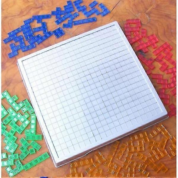 XJ-Blokus Strategispel 2021 Brädspel Pedagogiska Leksaker Kvadratspel Lätt Att Spela För Barn Serie Inomhusspel Festpresent Barn Y1 Spelare