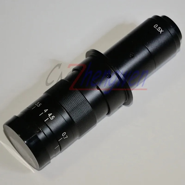 FYSCOPE 2.0X Barlowlins för industriell mikroskopkamera, objektivlins för ZM45 C-MOUNT-lins