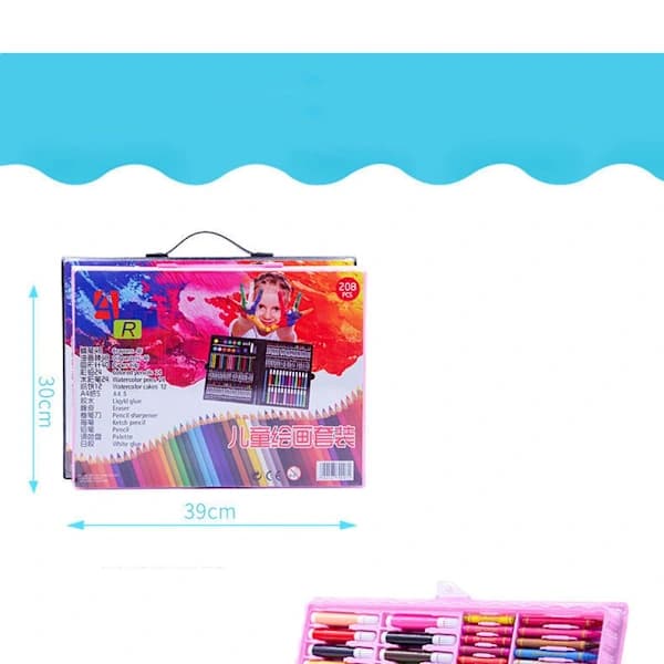 Sæt akvarelpen Crayon vandpen 176PCS