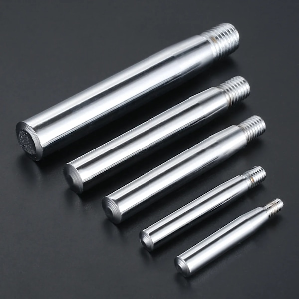1 st M6 M8 M10 M12 M16 Gänga Metallknopp Icke-roterbar Handhjulshandtag Solid Grepp Fräsmaskin Verktyg Svarv Slipning Silver