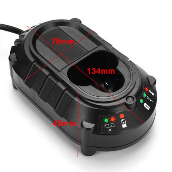 XJ-Akkulaturi Bl1013 Bl1014 10.8v-12v Litium-Akuille Dc10wa Sähköporaruuvimeisseli