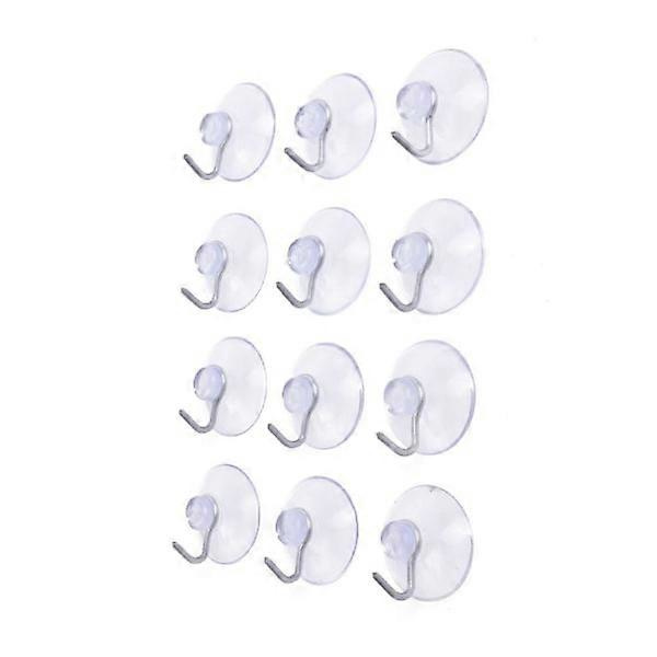 Suction Cup Hook - Hook with Suction Cup - Hanger 30 mm Transparent