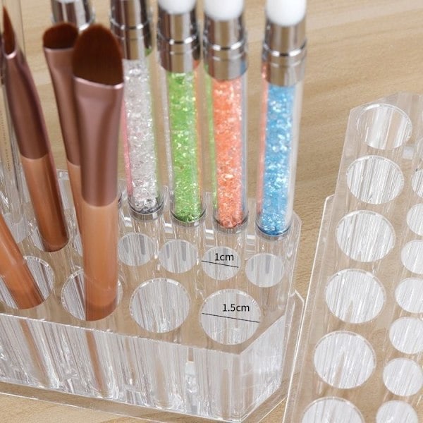 Makeup Børsteholder og Eyeliner Blyant Organizer