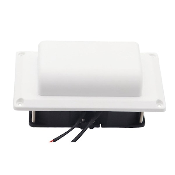 til DC 12V Emhætte Udsugningsventilator til Campingvogn Trailer Universal RV Interiør Luft Sort Black High power