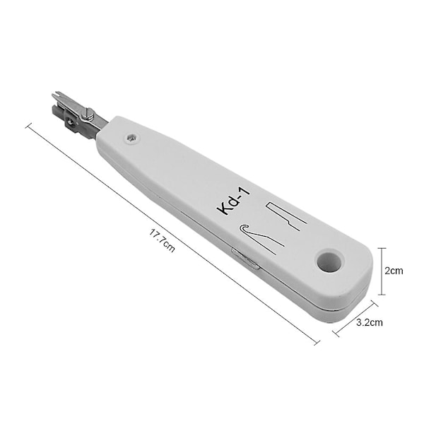 XJ-1 st För Rj11 Rj12 Rj45 Cat5 -1 Nätverkskabel Trådskärverktyg & 1 st Rj11 Rj45 Usb Bnc Lan Nätverk