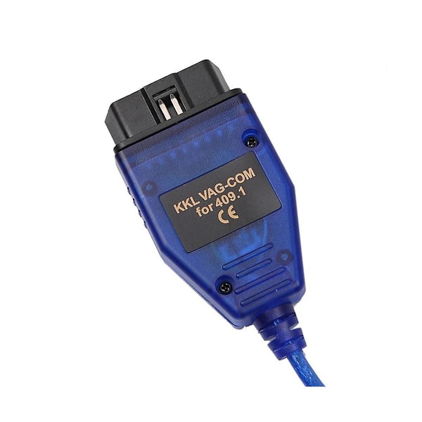XJ-Vag409 Obd2 Usb Kkl Com 409.1 Kkl Obd2 Usb Diagnostikkabel Skanner Skanningsverktyg Gränssnitt Diagnostisk