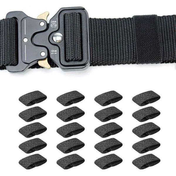 20-pack Elastic Backpack Straps - Wide Belt Loop