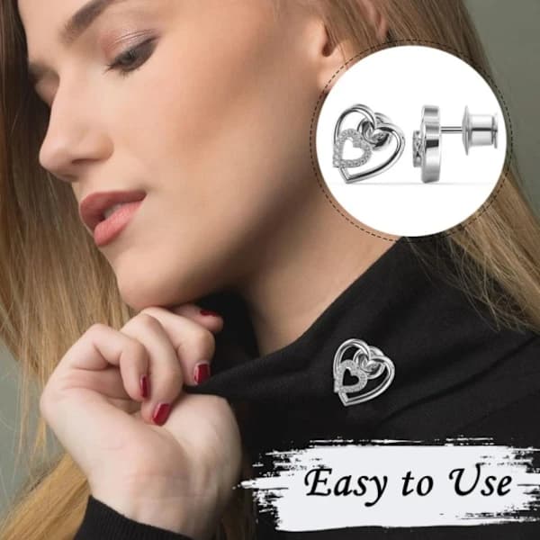 50 stk Låsstift Bakside Pins Emalje Pins