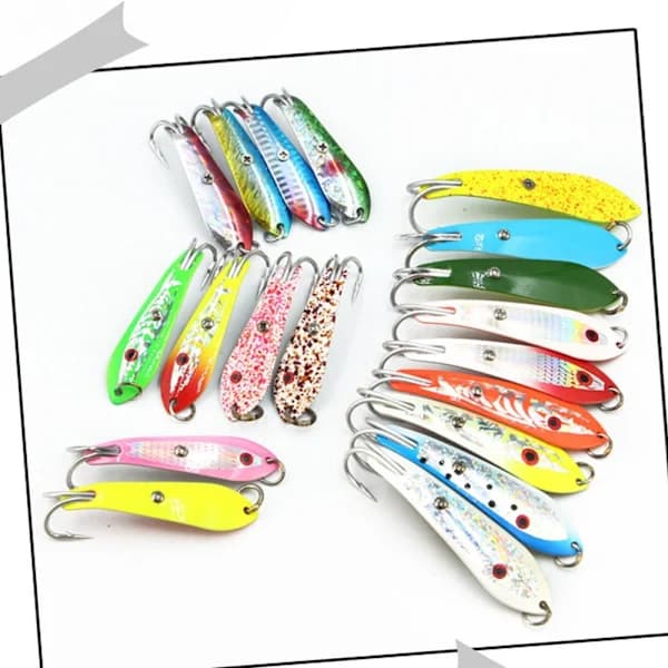 5cm 7,5cm 9cm 10cm Fiskedrag Sked Spinner 10CM 10CM 10CM[XJ]