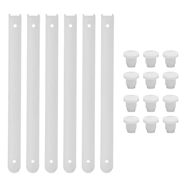 3 set plastskenslådor glidskenor lådbytesdelar lådskenor