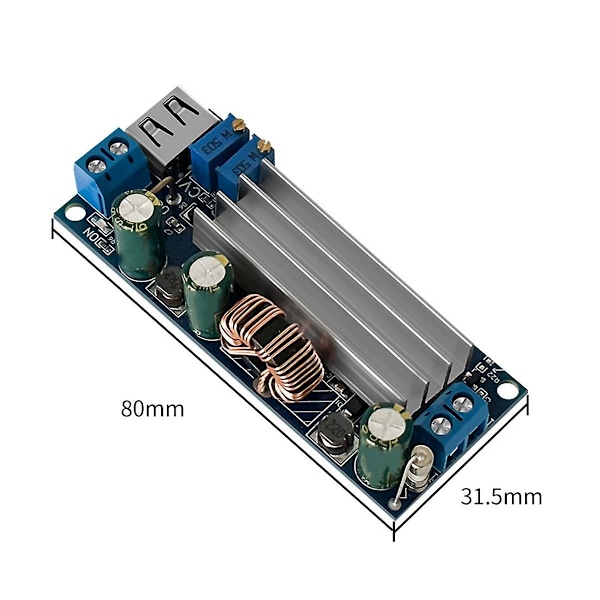 XJ-2-24v Lavspændings Dedikeret 80w Boost Modul Konstant Strøm Med Usb 18650 Lithium Batteri