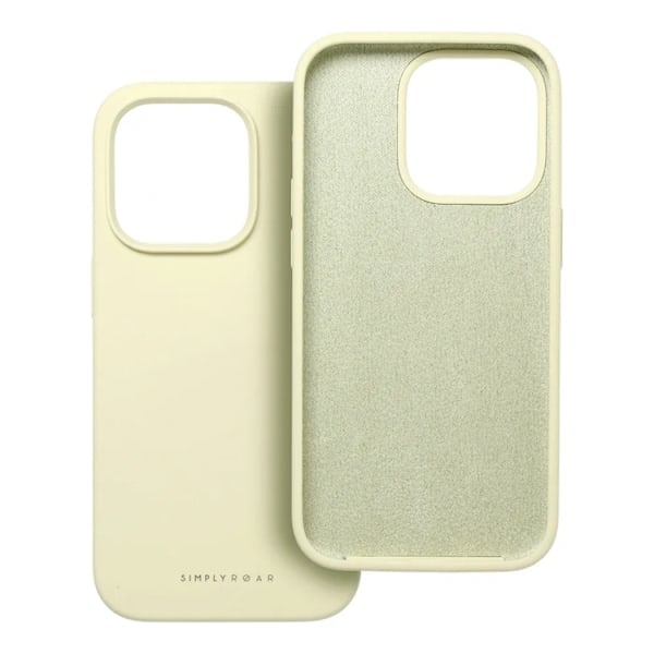 Roar iPhone 11 Pro Max -puhelinkuori Roar Cloud Skin - Vaaleankeltainen 50