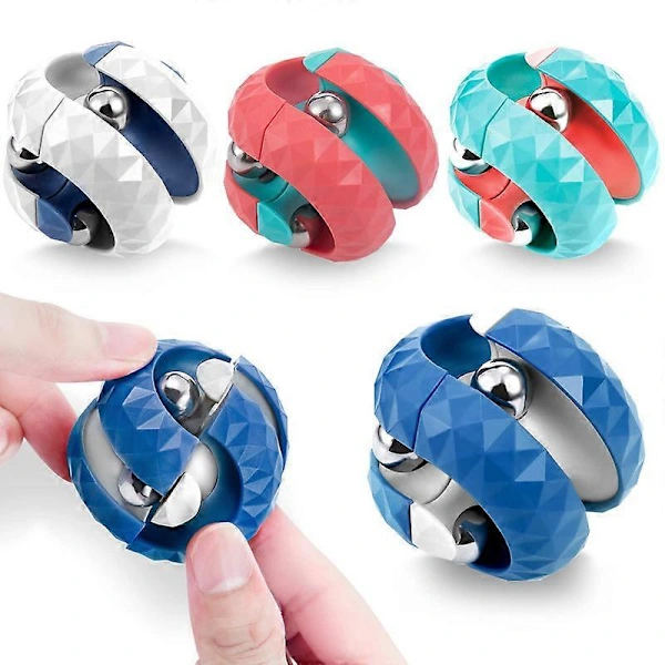 4 kpl Orbit Ball -lelu, Fidget Cubes -pyörivä lelu