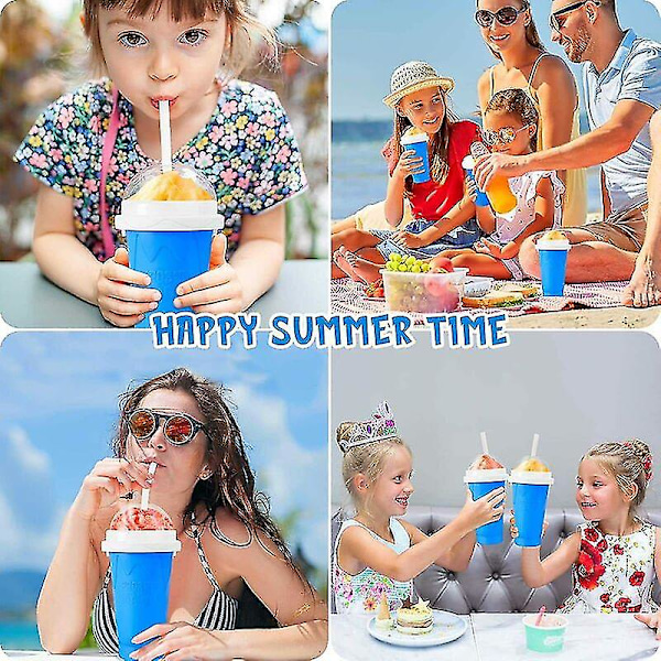 XJ-Slush Jääkone - Slushy-kone, Frozen Magic Smoothie Cup, Slushy-kone Muki, Slushy-kone Muki virkistävään, Jääkone Vaihtoehto