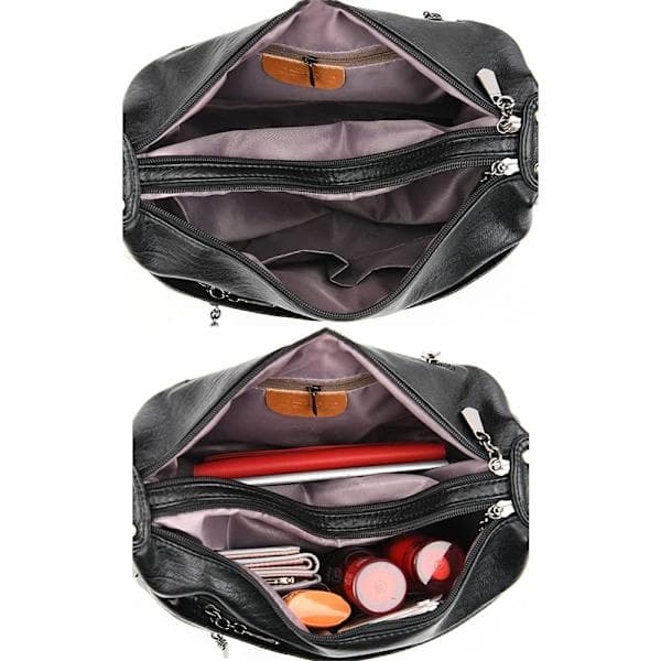 Women's Messenger Small Handbag Small Purse Soft Leather Wallet