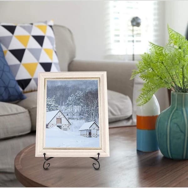 (2-pack) Järndisplay D, Järnstativ Plattdisplay Foto H D, Visar Bildram