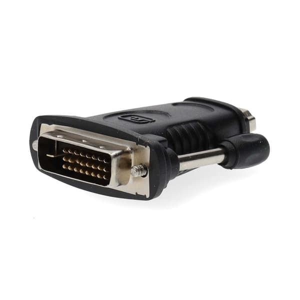 XJ-HDMI™ Adapter | DVI-D 24+1-Pin Hann | HDMI™ Utgang | Nikkelbelagt | Rett | ABS | Svart | 1 stk. | Eske