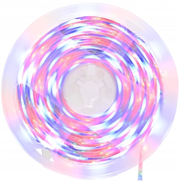 XJ-Vattentät LED RGB Färgglad Ljusremsa 5m med Fjärrkontroll