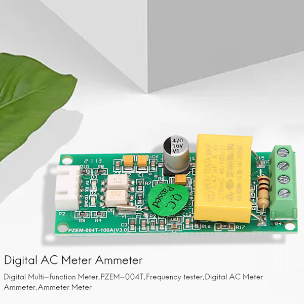 XJ-Opgraderet Version Pzem-004t Digital Ac Meter Amperemeter Ttl Strøm Effektfaktor Frekvens Tester Modul