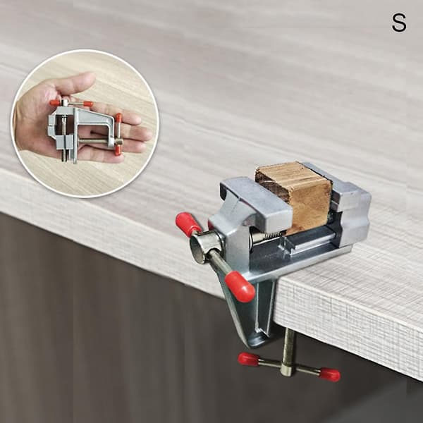 Multifunctional Bench Vise Mini Rotating Table Vise Bench Clamps S