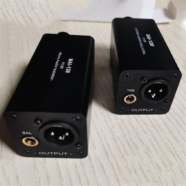 XJ-Audio Isolator Støjreduktion, eliminerer Strømstøj, di Jordingsboks, 6.5 Xlr Mixer Audio Isolat
