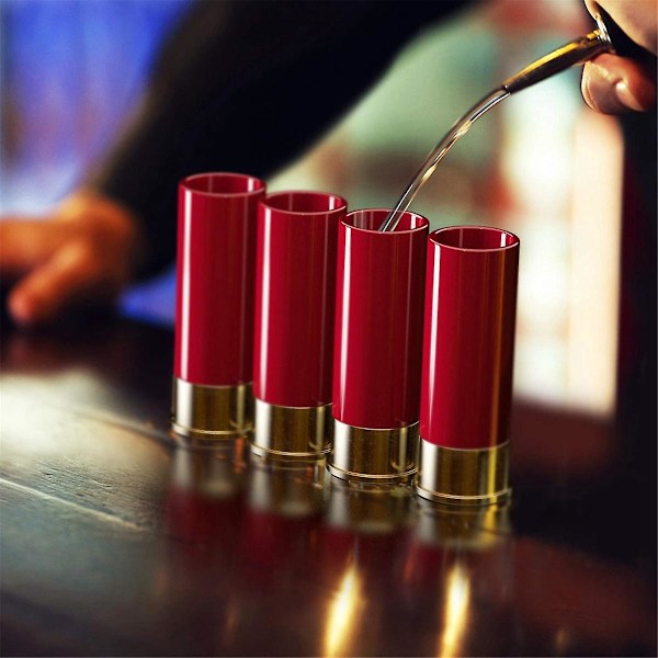 XJ-4 stk. 12 Gauge Shot Glas Shotglas