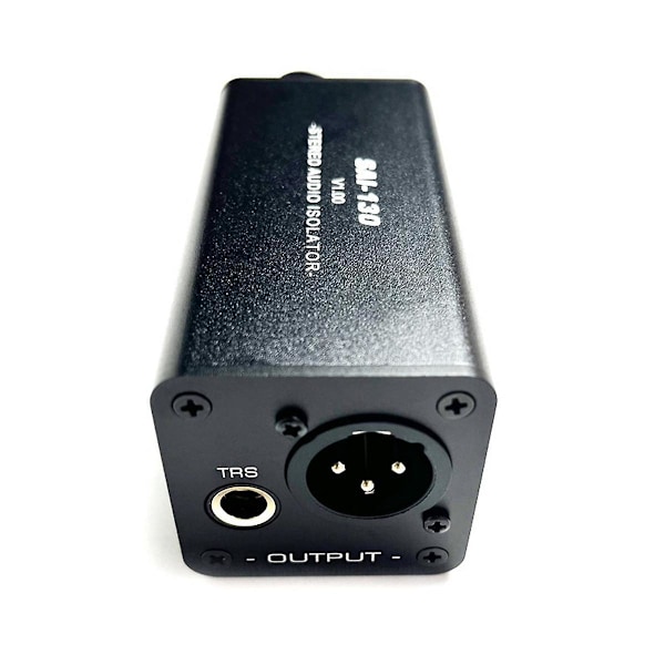 XJ-Audio Isolator Støjreduktion, eliminerer Strømstøj, di Jordingsboks, 6.5 Xlr Mixer Audio Isolat