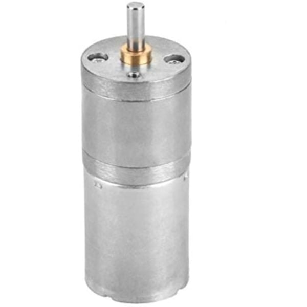 2 st Mikromotor med reduktionsväxel 25GA-370 DC 12 V för elektroniskt lås (30 varv/min)