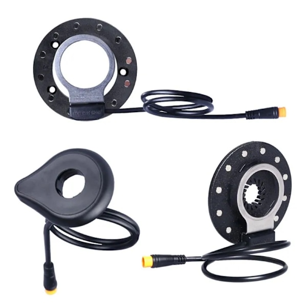 Vanntett Elektrisk Sykkel Pedalassistent Sensor E-sykkel Dobbel Hall 12 Magnet Venstre/Høyre Side PAS System DIY eBike Modifiserte Deler