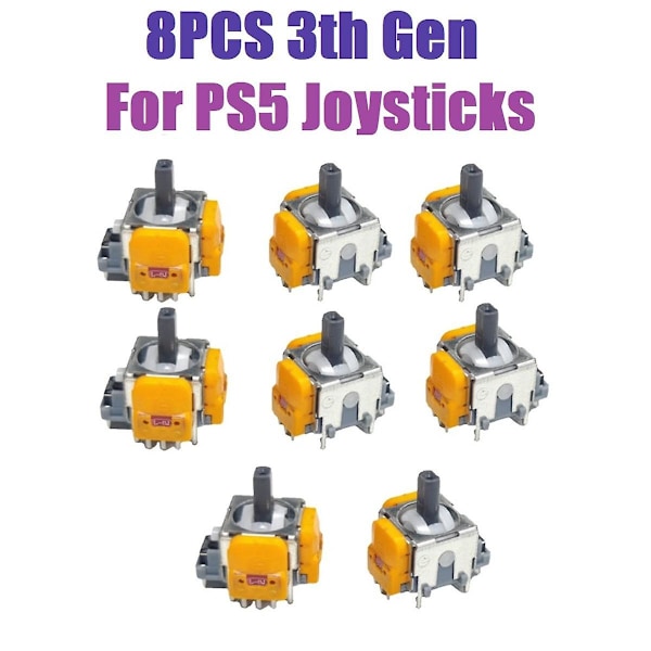 XJ-8st För Joysticks Hall Elektromagnetiska Hög Precision Justerbara Joysticks