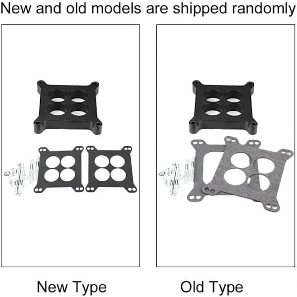 Fenolisk förgasarspacer 1 \" 4bbbl SBC BBC BB Passar Holley SB Chevy Ford[JUN]