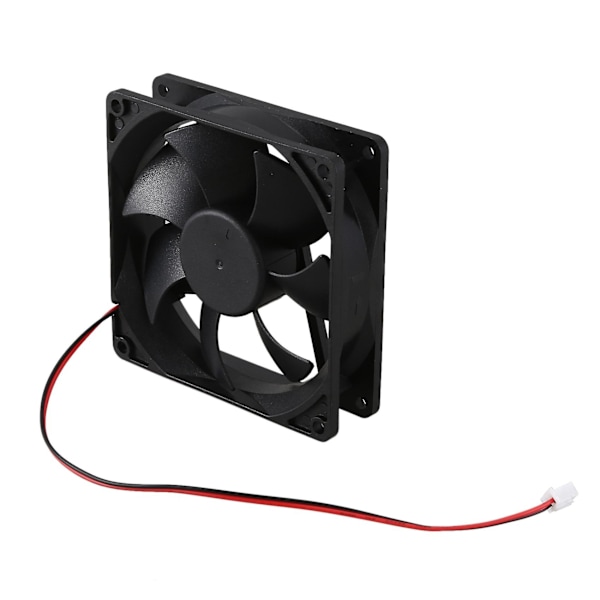 XJ-5 stk. 92 mm X 25 mm 24 V 2-pin glideleje køleventilator til PC kabinet CPU-køler