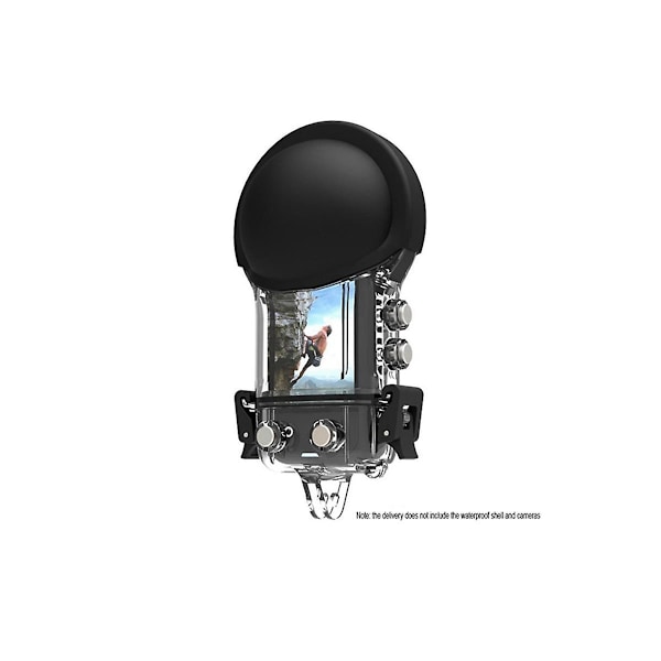 XJ-2 st Silikonskyddsfodral för X3 Panoramakamera Adapter Vattentätt Fodral Linsskydd