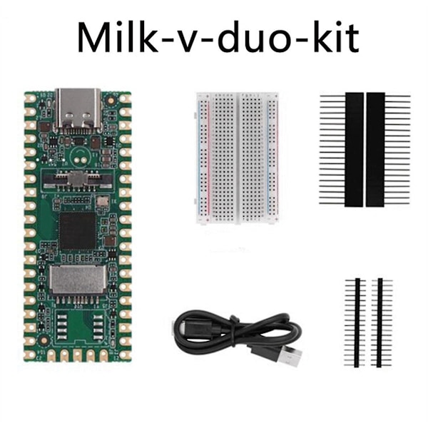 XJ-Risc-v Milk-v Duo Utvecklingskort Kit+2mp Cam Gc2083 Cv1800b Stöd Linux För Iot Entusiaster Di