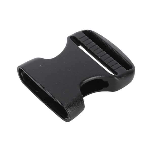5 Pcs Quick Release Plastic Double Adjustable Strap Buckles Replacement DIY Crafts for Backpack Black For 38mm Wide Strap