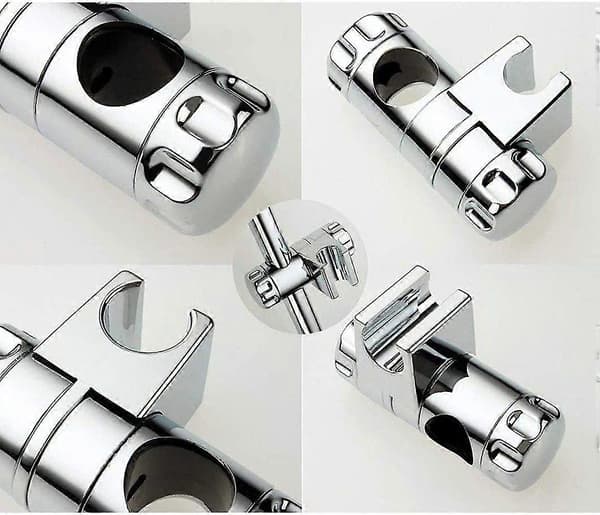 Universal håndbruserholder, justerbar brusehovedholder, bruserholder til håndbruser, 360 graders rotation