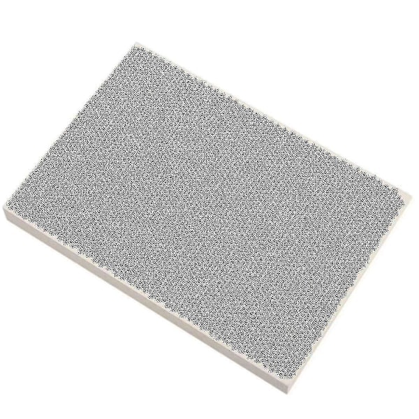 3x Keramisk Bikake Loddebrett Oppvarming for Gasskomfyr Hode 135x95x13mm Ny