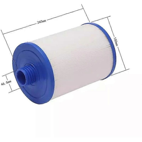 Suodatinpatruuna uima-altaaseen - PWW50/PAS50SV/6CH-940, 243150mm, 2 kpl