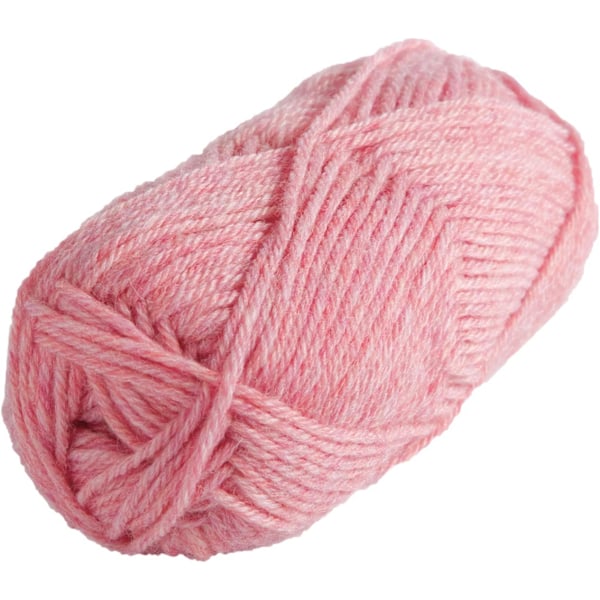 XJ-Wool of The Andes Worsted Weight Ullgarn Rosa (1 Nøste)