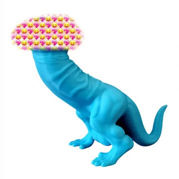 Kreativt håndlavet Ding Ding dinosaurie statue