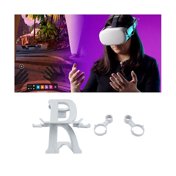 XJ-For Meta Quest3 Säilytysteline Helppo Asentaa Purkaa All-in-one Koneen Lisätarvikkeet, valkoinen