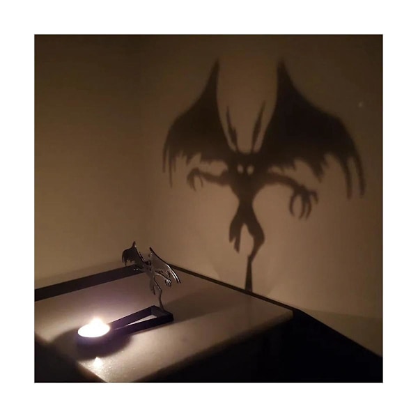 XJ-Halloween Koristeet Koti Halloween Sisustus, hauskat Varjo Kynttilänjalat Pöytäkoriste Kynttilä S