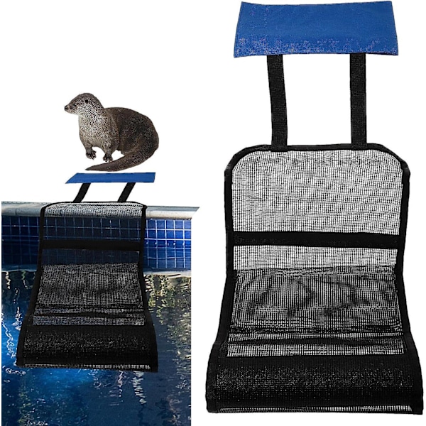2 st Djurräddningsramp för Pool, Flytande Ramp Räddar Djur, Poolräddningsramp för Djur, Poolramp för att Rädda Grodor, Fåglar, Ankor